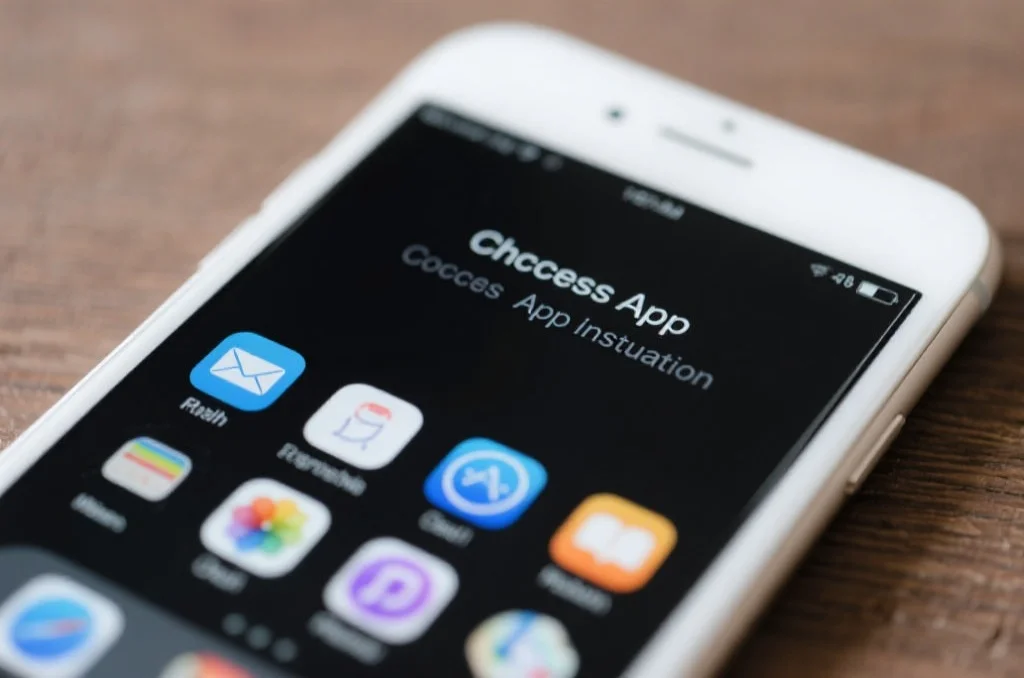 大众App成功安装并运行的智能手机界面